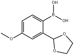 (2-(1,3-dioxolan-2-yl)-4-Methoxyphenyl)boronic acid|(2-(1,3-二噁戊环-2-基)-4-甲氧苯基)硼酸