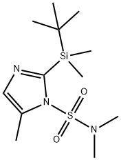 2-[(1,1-DiMethylethyl)diMethylsilyl]-N,N,5-triMethyl-1H-iMidazole-1-sulfonaMide-d3 Structure