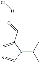 1-Isopropyl-1H-iMidazole-5-carbaldehyde hydrochloride Structure