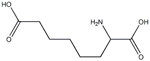 DL-a-AMinosuberic acid Structure