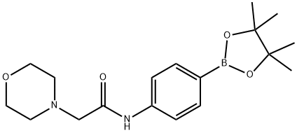1628017-79-7 2-吗啉代-N-(4-(4,4,5,5-四甲基-1,3,2-二硼戊环-2-基)苯基)乙酰胺