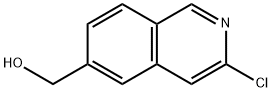 (3-chloroisoquinolin-6-yl)Methanol Structure