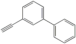 3-エチニルビフェニル 化学構造式