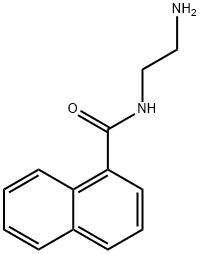 N-(2-aminoethyl)naphthalene-1-carboxamide Struktur