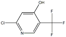 2-氯-4-羟基-5-三氟甲基吡啶, , 结构式