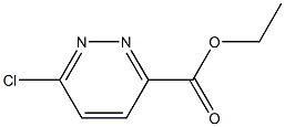 6-Chloro-3-pyridazinecarboxylic acid ethyl ester Struktur