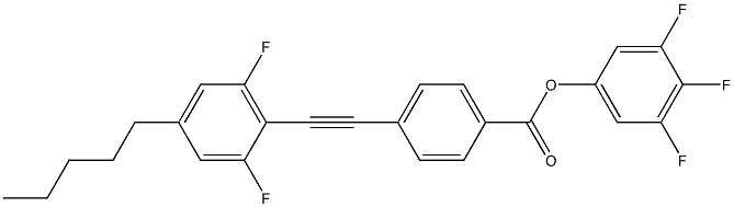 3,4,5-三氟苯-4-((2,6-二氟-4-戊基苯)乙炔基 )苯甲酸