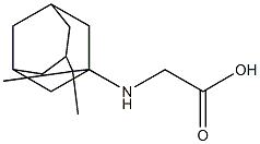 N-(二甲基金刚烷)甘氨酸 结构式