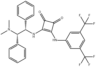 3-[[3,5-bis(trifluoroMethyl)phenyl]aMino]-4-[[(1S,2S)-2-(diMethylaMino)-1,2-diphenylethyl]aMino]-3-Cyclobutene-1,2-dione