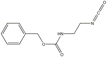 Benzyl 2-isocyanatoethylcarbaMate Structure