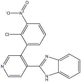 2-(3-(2-chloro-3-nitrophenyl)pyridin-4-yl)-1H-benzo[d]iMidazole