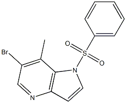 6-BroMo-7-Methyl-1-(phenylsulfonyl)-4-azaindole