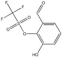 2-forMyl-6-hydroxyphenyl trifluoroMethanesulfonate Struktur