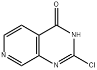 2-氯吡啶并[3,4-D]嘧啶-4(3H)-酮, 1437435-10-3, 结构式