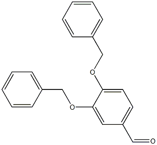 3,4-Bis(benzyloxy) Bezaldehyde Structure