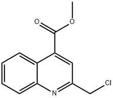 Methyl 2-(chloroMethyl)quinoline-4-carboxylate Struktur