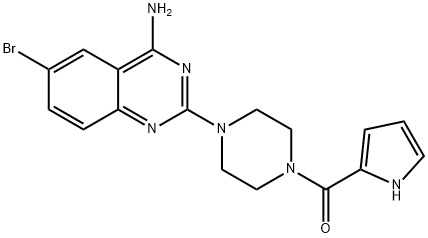 1632285-96-1 (4-(4-アミノ-6-ブロモキナゾリン-2-イル)ピペラジン-1-イル)(1H-ピロール-2-イル)メタノン
