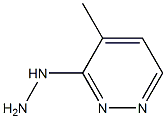 (4-Methyl-pyridazin-3-yl)-hydrazine,,结构式