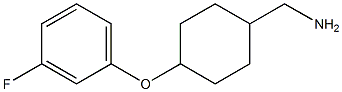 (4-(3-fluorophenoxy)cyclohexyl)MethanaMine