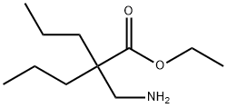 ETHYL2-(AMINOMETHYL)-2-PROPYLPENTANOATE, 100535-65-7, 结构式