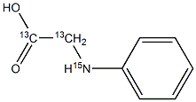 N-Phenylglycine-13C2,15N