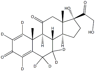 Prednisone-d7 Struktur