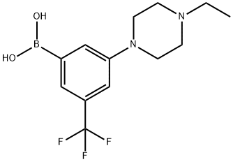 (3-(4-ethylpiperazin-1-yl)-5-(trifluoroMethyl)phenyl)boronic acid|3-(4-乙基哌嗪-1-基)-5-(三氟甲基)苯基)硼酸