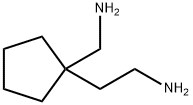 2-[1-(aMinoMethyl)cyclopentyl]ethanaMine,1706450-36-3,结构式