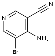 4-氨基-5-溴烟腈, 1628557-07-2, 结构式