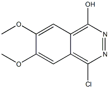 4-Chloro-6,7-diMethoxyphthalazin-1-ol Structure