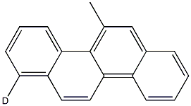 5-Methyl Chrysene-d3 (1Mg/ML In DichloroMethane) Structure