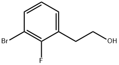 2-(3-broMo-2-fluorophenyl)ethanol Structure