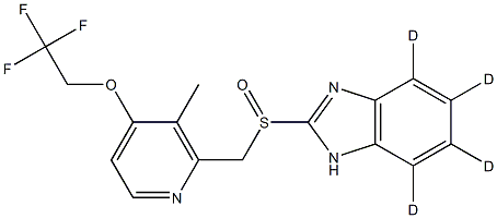 兰索拉唑-D4,934294-22-1,结构式
