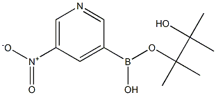 5-硝基吡啶-3-硼酸频哪酯, , 结构式