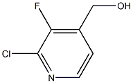 2-氯-3-氟-4-羟甲基吡啶, , 结构式