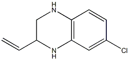 7-Chloro-2-vinyl-1,2,3,4-tetrahydro-quinoxaline Structure