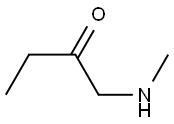 1-(MethylaMino)butan-2-one,,结构式