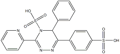 3-(2-Pyridyl)-5,6-diphenyl-1,2,4-triazine-p,p'-disulfonic acid|