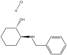 (1S,2S)-2-N-苄基环己醇盐酸盐, , 结构式