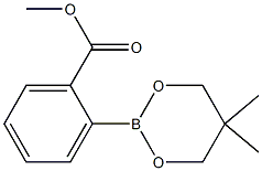 Methyl 2-(5,5-diMethyl-1,3,2-dioxaborinan-2-yl)benzoate Structure