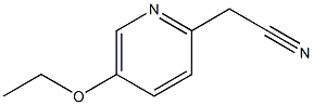 2-(5-乙氧基吡啶-2)-乙腈 结构式