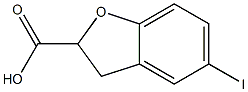 5-Iodo-2,3-dihydro-benzofuran-2-carboxylic acid|