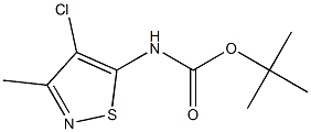 tert-Butyl (4-chloro-3-Methylisothiazol-5-yl)carbaMate|