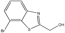 (7-BroMobenzo[d]thiazol-2-yl)Methanol,,结构式