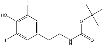 tert-Butyl 4-hydroxy-3,5-diiodophenethylcarbaMate|叔丁基-4-羟基-3,5 -二碘苯乙基氨基甲酸叔丁酯