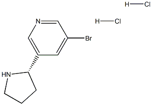 (S)-3-broMo-5-(pyrrolidin-2-yl)pyridine dihydrochloride|(S)-3-溴-5-(吡咯烷-2-基)吡啶二盐酸盐
