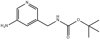 TERT-BUTYL ((5-AMINOPYRIDIN-3-YL)METHYL)CARBAMATE,1784611-69-3,结构式