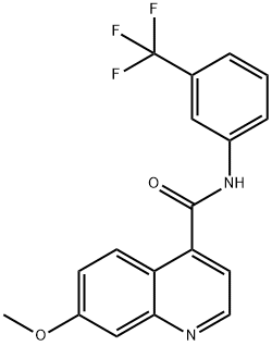 7-Methoxy-N-(3-(trifluoroMethyl)phenyl)quinoline-4-carboxaMide price.