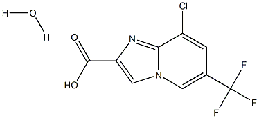 1980053-18-6 8-氯-6-(三氟甲基)咪唑并[1,2-A]吡啶-2-羧酸