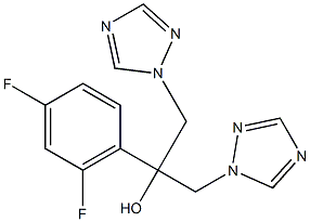 氟康唑杂质D,,结构式